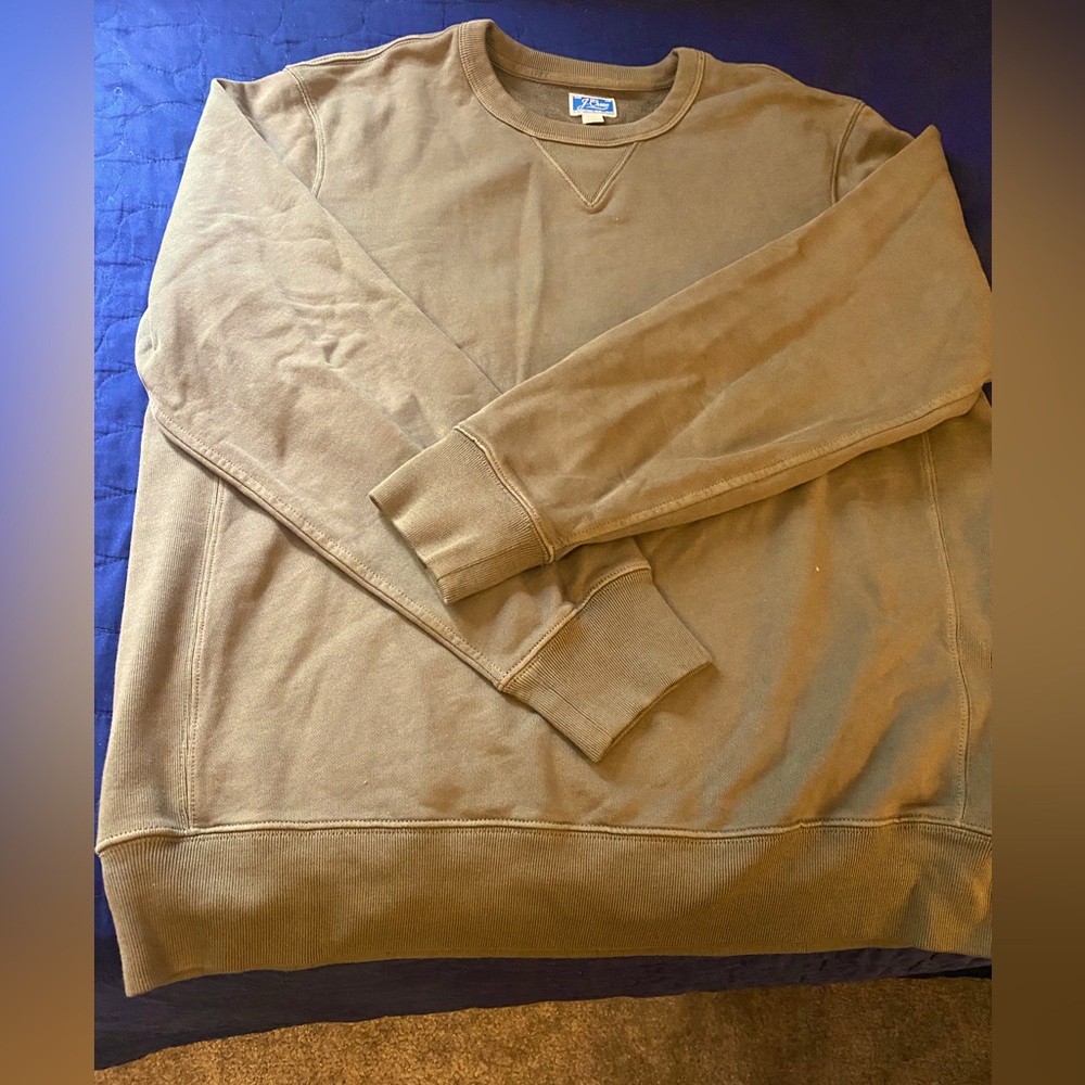 J crew vintage crew neck sweatshirt
